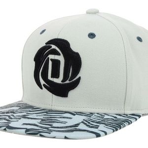 Adidas D Rose Strapback Cap Hat NWT Grey/Dark